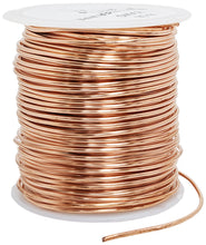 Load image into Gallery viewer, 126 Feet 16 Gauge Soft Bare Copper Crafting Wire (1 Pound Spool)
