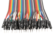 Load image into Gallery viewer, 40-Pin Male To Male Jumper Wire Cable, Dupont M to M, 8-inch Length
