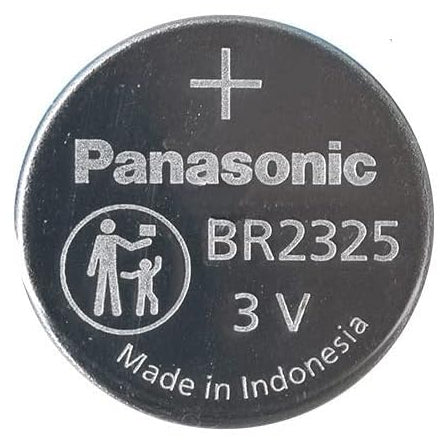 BR2325 Button Cell Battery, 3V 165 mAh, Lithium Polymer
