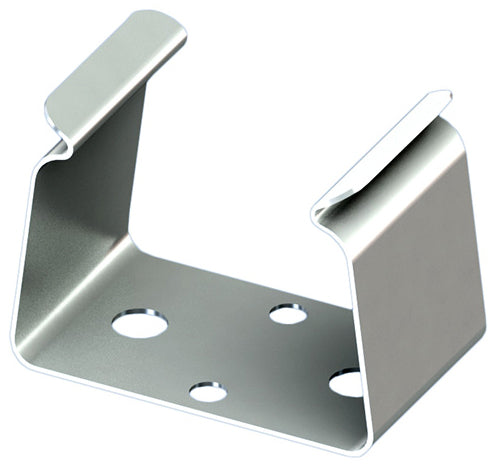 Metal 9V Battery Holder Clip without Terminals, Measures 0.65
