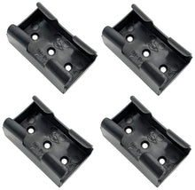 Load image into Gallery viewer, 4 Pack 9V Battery Cradle / Holder without Terminals, Plastic (1.92&quot; x 1.13&quot; x 0.77&quot;)

