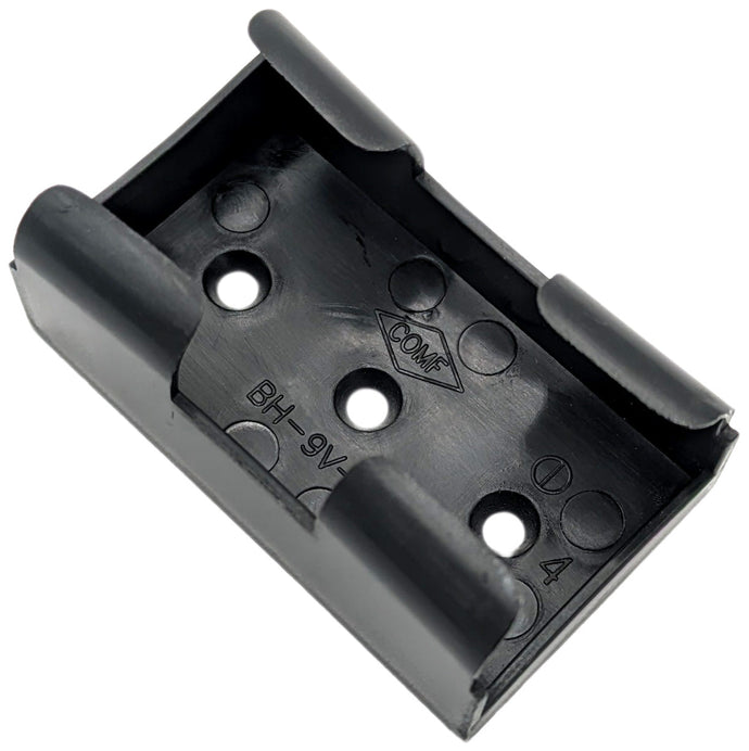 9V Battery Cradle / Holder without Terminals, Plastic (1.92
