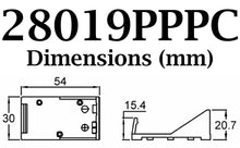 Load image into Gallery viewer, 9V Battery Holder with PC Leads, Plastic Case (2.12&quot; x 1.18 x 0.81&quot;)

