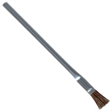 Load image into Gallery viewer, MG Chemicals 144 Pack Horse Hair Technical Cleaning Brush for Electronics, 6&quot; Tin Handle, 3/4&quot; Trim Length, 1/4&quot; Length x 3/8&quot; Width Brush Face (855-144)
