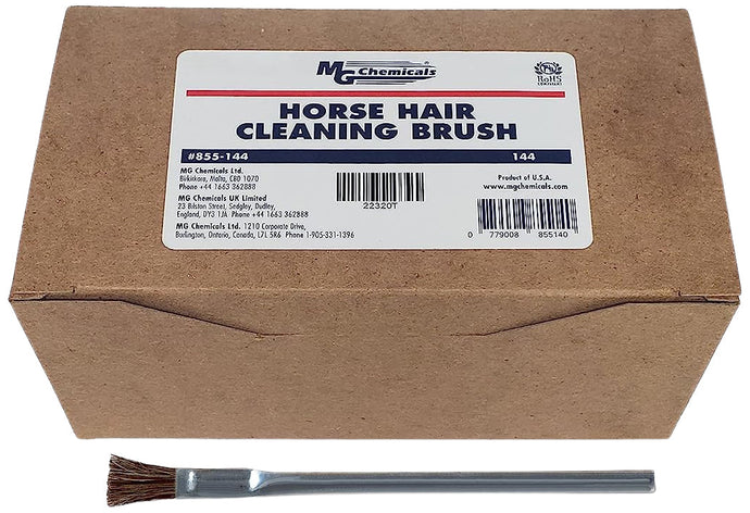 MG Chemicals 144 Pack Horse Hair Technical Cleaning Brush for Electronics, 6