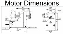 Load image into Gallery viewer, Dagu Motor and Encoder Kit for Robotics Projects, Includes Pair of Wheels, Motors, Encoder Kits (RS034)

