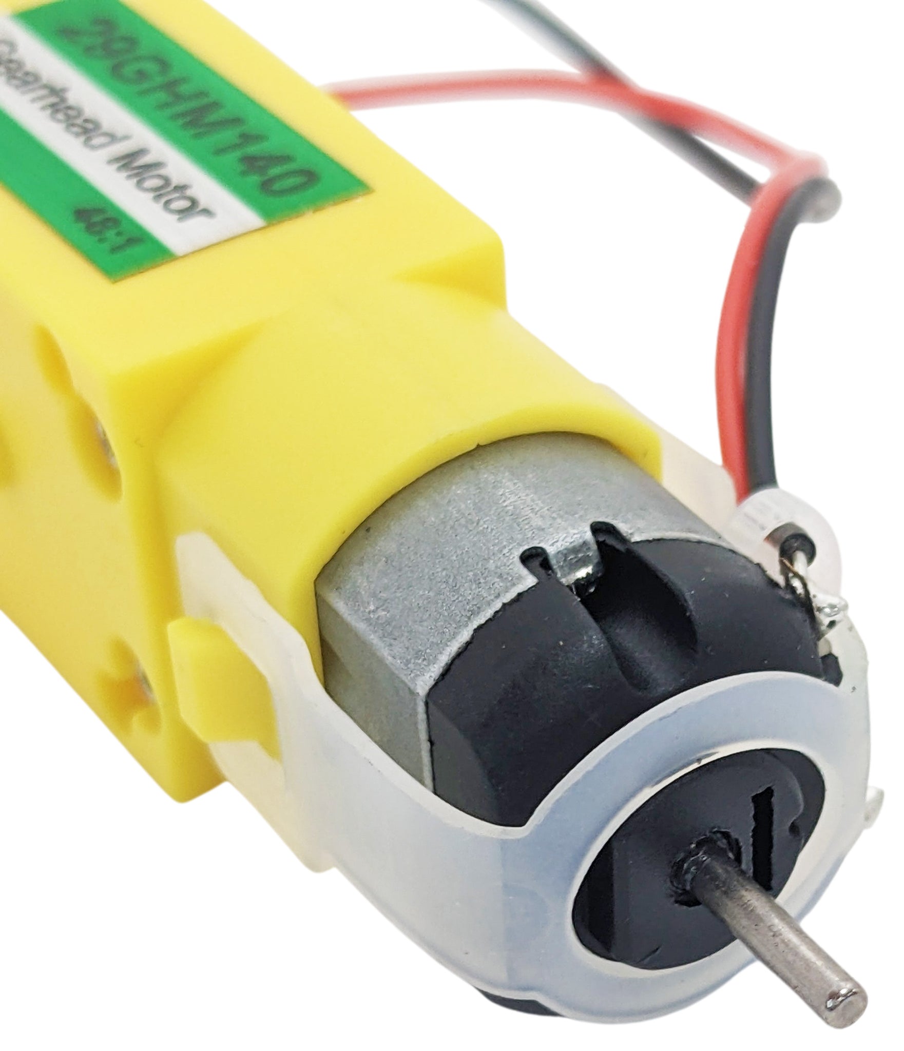 hobby motors and gears Dual Shaft Gear Head Motor, 140 RPM at 4.5V DC, 48:1 Gearbox Ratio, Hobby Gearmotor for DIY Robot, Smart Car, Vehicles