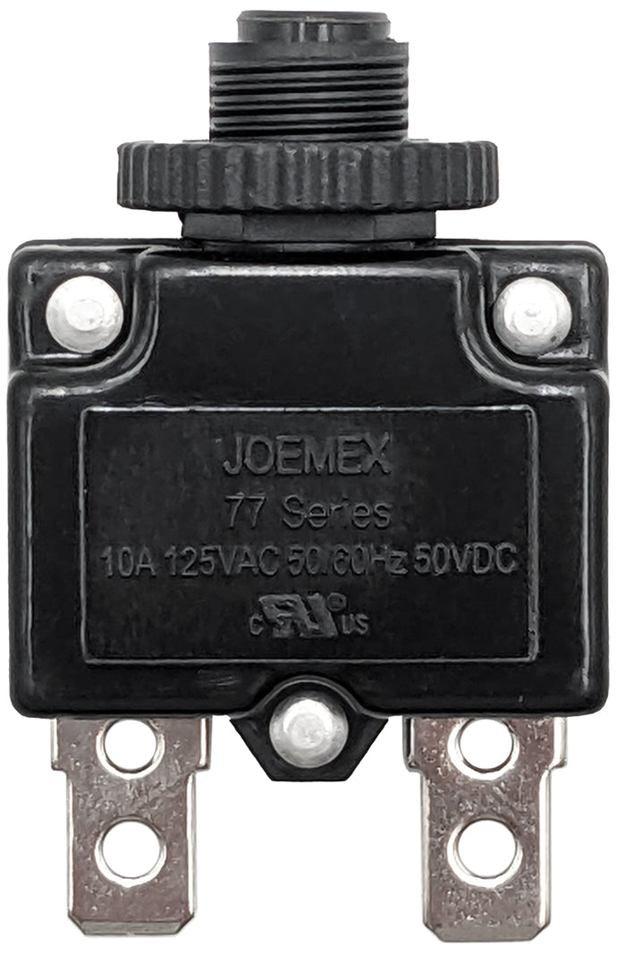 10A Mini Single Pole Circuit Breaker - Push to Reset (1113339)