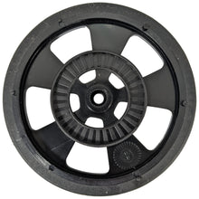 Load image into Gallery viewer, 69mm Robotics Wheel - ABS Hub with Silicone Tire, Fits 25-tooth Splined Shaft, 7.6mm Width
