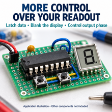 Load image into Gallery viewer, LOGIC - BCD to 7-Seg. Latch Decoder LCD
