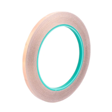 Load image into Gallery viewer, 50 Feet 3/16" (5mm) Wide Copper Foil Tape with Adhesive Backing, EMI Shielding
