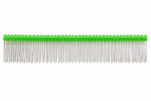 Load image into Gallery viewer, Flashing LED / Blinking LED - Green - 3mm - 100 Pack
