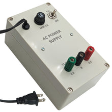 Load image into Gallery viewer, Low Voltage AC Power Supply with Binding Posts, 6.3V or 12.6V AC Output (Assembled Version)
