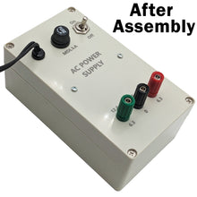 Load image into Gallery viewer, Low Voltage AC Power Supply Soldering Practice Kit with Assembly Manual, 6.3V or 12.6V AC Output
