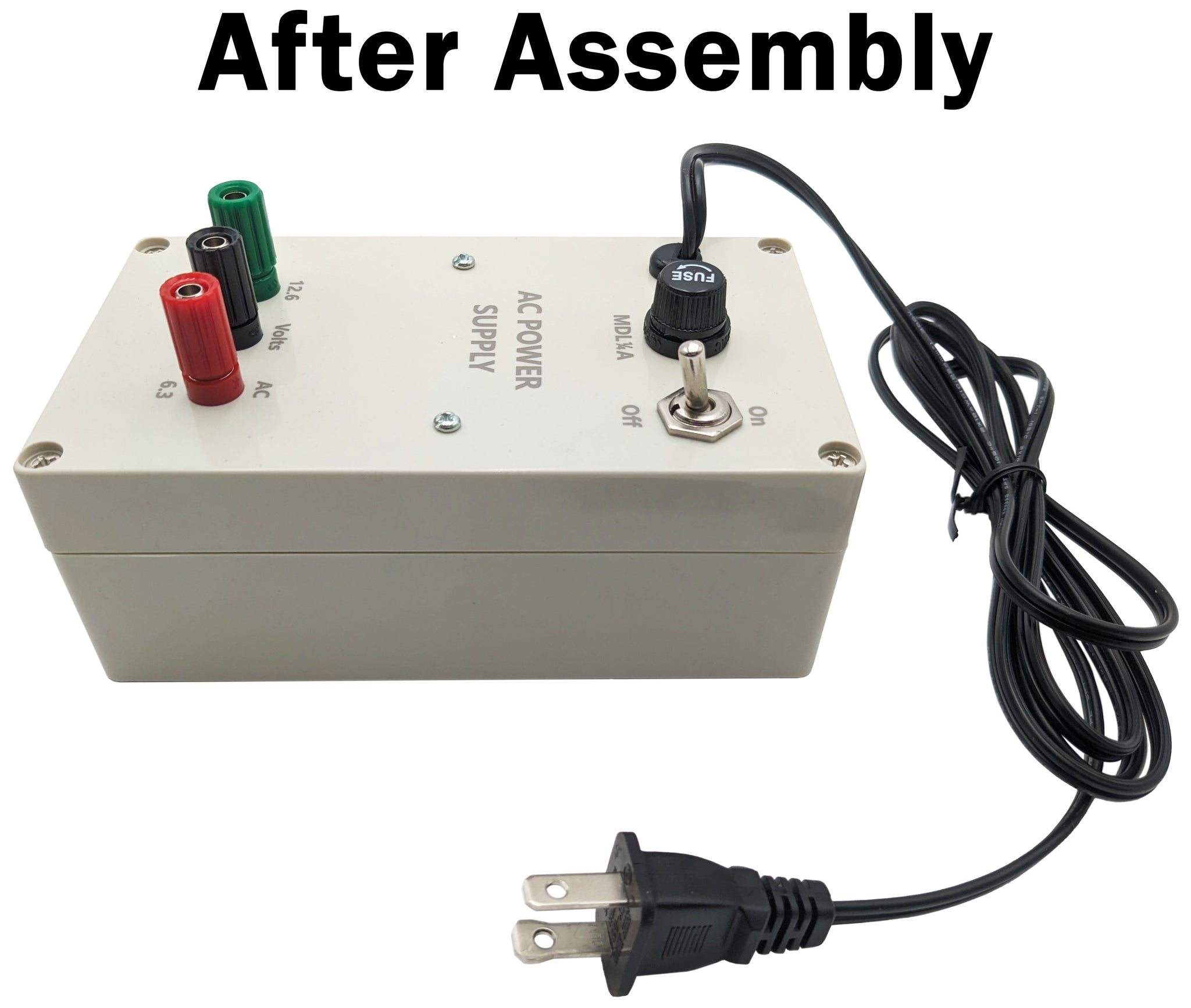 Low Voltage AC Power Supply Soldering Practice Kit with Assembly Manua ...