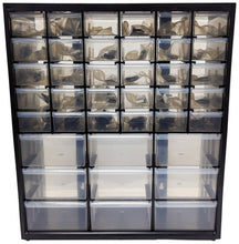 Load image into Gallery viewer, 300 Pieces CD4000 Series IC Assortment Kit with 25 Types of Logic CMOS ICs in Electronic Component Cabinet Storage Case
