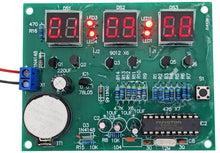 Load image into Gallery viewer, Assembled 24 Hour Digital Clock with Circuit Diagram (HH : MM : SS Display)
