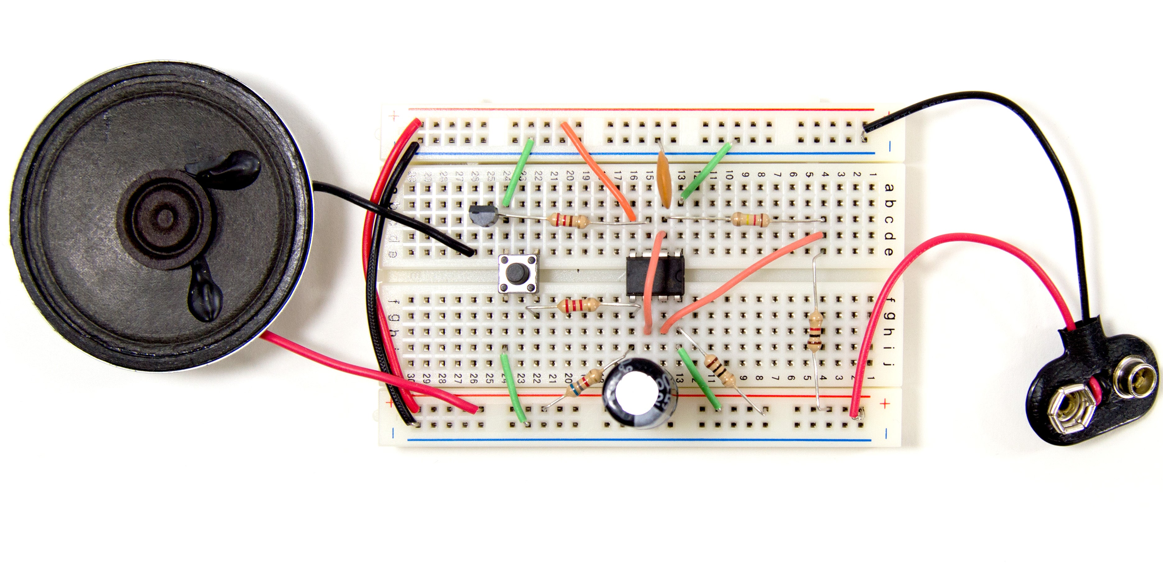 Siren Alarm Electrical Engineering Kit with Circuit Diagram (No Solder ...