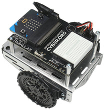 Load image into Gallery viewer, Parallax cyber:bot Robot Kit with micro:bit, No Soldering Required (32700)
