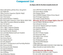 Load image into Gallery viewer, ELEGOO UNO R3 Project Most Complete Starter Kit with Tutorial Compatible with Arduino IDE (63 Items)

