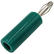 Load image into Gallery viewer, Green Insulated Banana Plug, 1.8" Long

