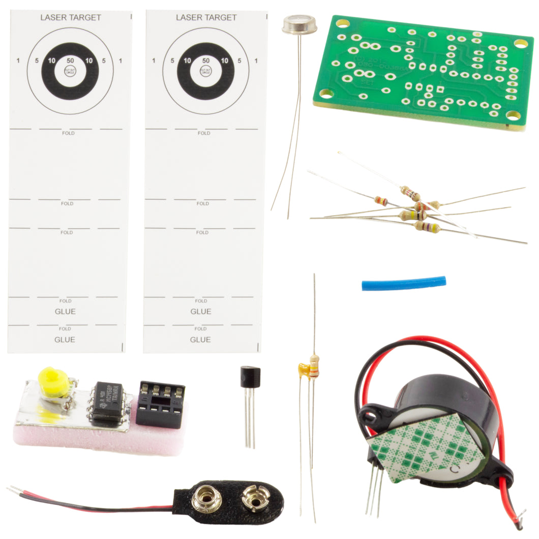 D.I.Y. Laser Challenge Soldering Practice Kit - Intermediate Difficulty