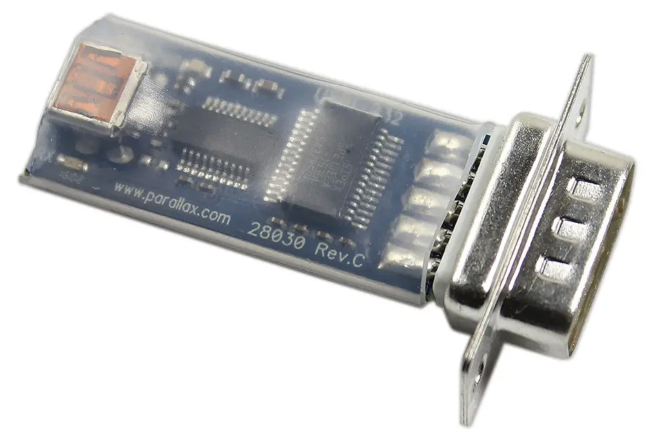 Parallax USB to Serial RS-232 Adapter (28030) – SciencePurchase