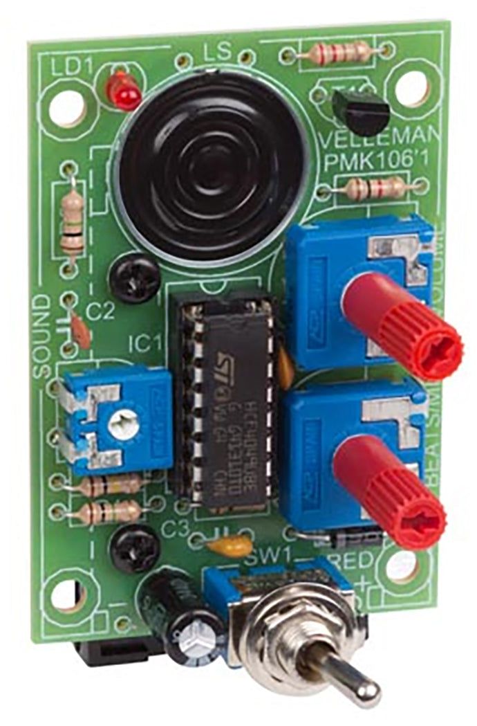 Whadda Metronome - Soldering Practice and Electrical Engineering D.I.Y. Kit (WSAH106)