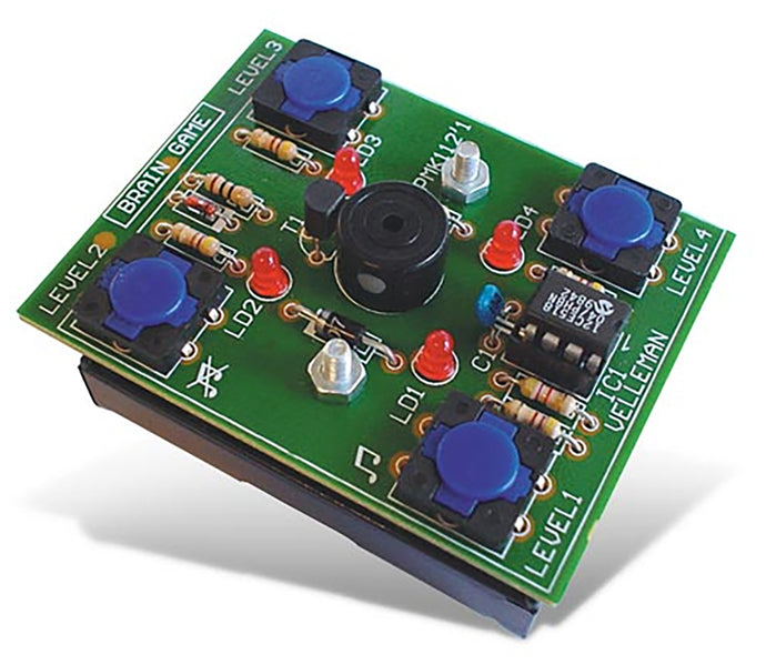 Whadda Brain Game - Soldering Practice and Electrical Engineering D.I.Y. Kit (WSG112)