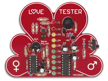 Load image into Gallery viewer, Whadda Love Tester - Soldering Practice and Electrical Engineering D.I.Y. Kit (WSSA149)
