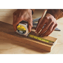 Load image into Gallery viewer, Stanley 25 Foot PowerLock® Tape Measure, 1&quot; Width (33-425)
