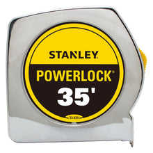 Load image into Gallery viewer, Stanley 35 Foot PowerLock Classic Tape Measure, 1&quot; Width (33-835)
