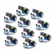 Load image into Gallery viewer, ELECFREAKS microbit Mini Cutebot Kit Compatible with BBC Micro:bit V2 and V1, DIY Programmable Robot Car Kit, STEM Educational Project, Graphical Makecode Coding Car(Without Micro:bit and AAA Battery) - Pack of 10
