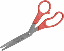 Load image into Gallery viewer, Westcott 8-inch All-Purpose Bent Scissor, Red Handle (10703)
