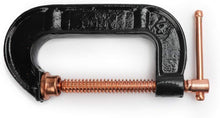 Load image into Gallery viewer, Pony 4&quot; Capacity Adjustable Carriage C-Clamp, 2-1/8&quot; Throat Depth

