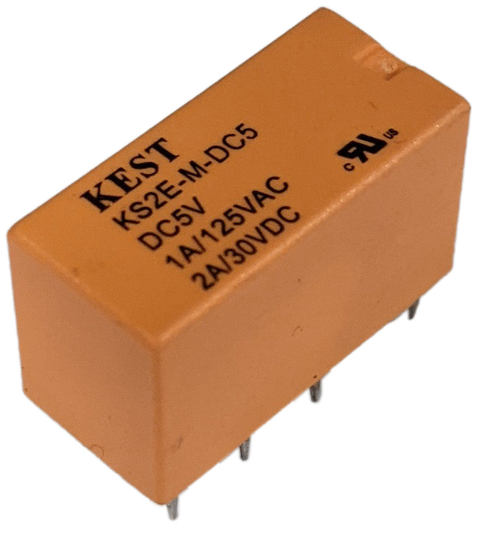 5V DPDT DIP Relay, 2A, 45 Ohm (KS2E-M-DC5)