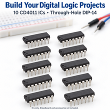 Load image into Gallery viewer, Logic CMOS  Quad 2-Input NAND Gate - 10 Pack
