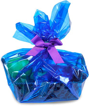 Load image into Gallery viewer, Hygloss Blue Cellophane Wrap, 12½ Foot Roll, 20&quot; Width (71506)
