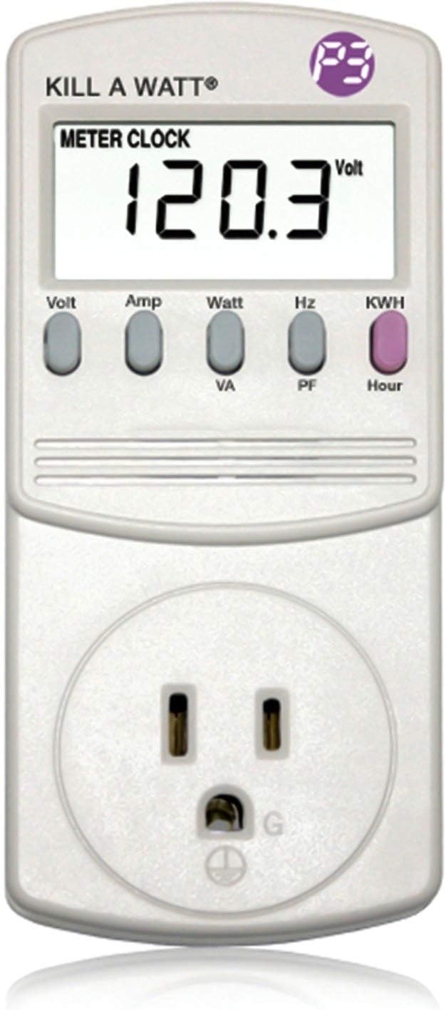 P3 Kill A Watt Electricity Usage Monitor with Large LCD Display (P4400)