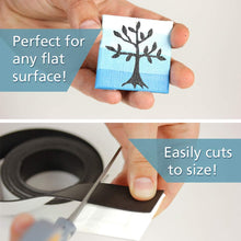 Load image into Gallery viewer, Hygloss Magnetic Tape, Self-Adhesive, 1/2-Inch x 30-Inch
