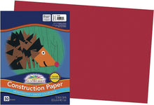 Load image into Gallery viewer, Pacon Scarlet 9&quot; x 12&quot; Construction Paper, 50 Sheets (6003)
