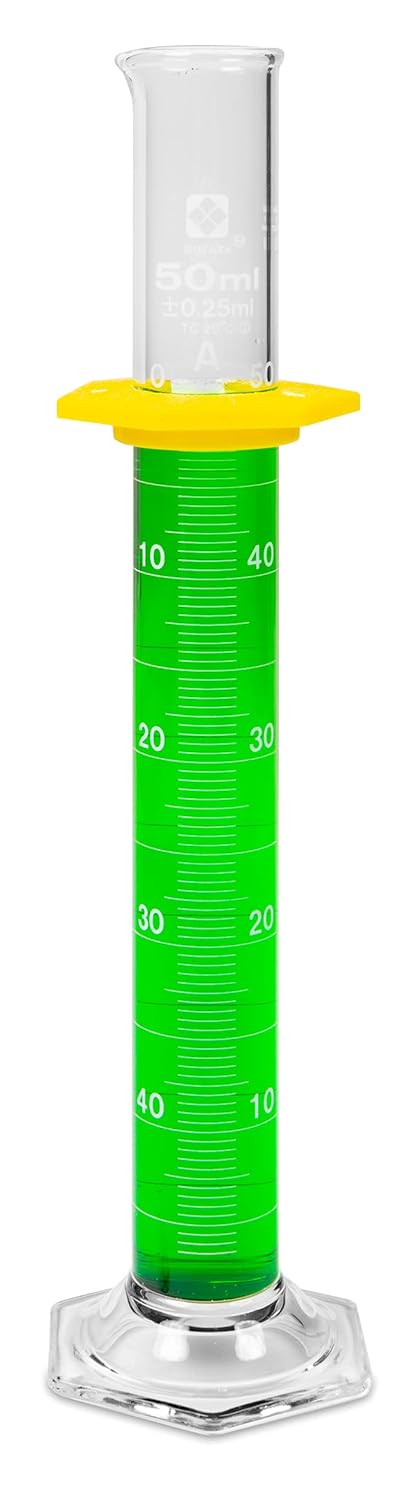 VEEGEE 50mL Graduated Cylinder, Class A