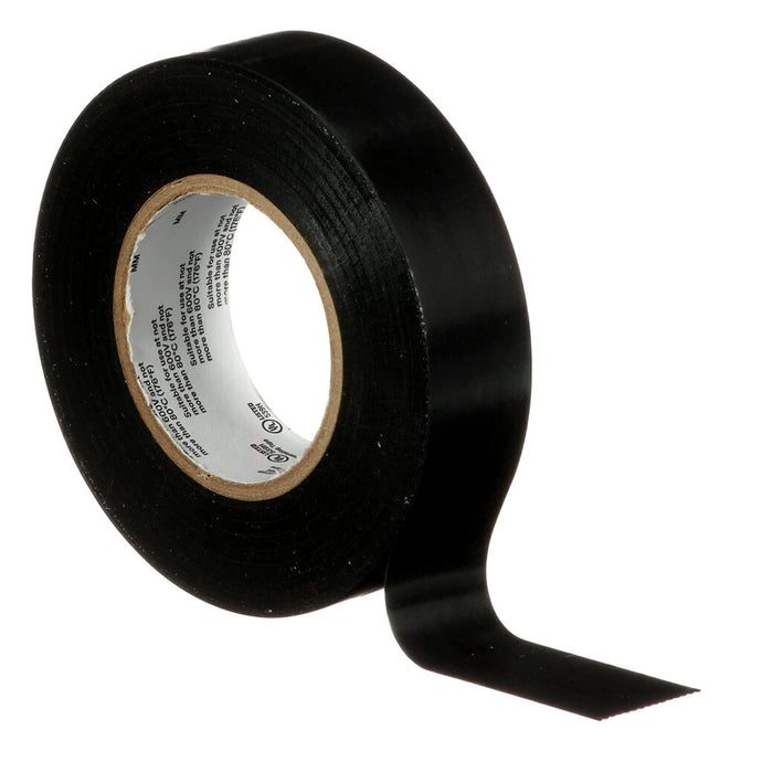 3M Vinyl Electrical Tape 60 Foot Roll, Width: 3/4 Inch, RoHS and UL