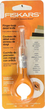 Load image into Gallery viewer, Fiskars Fingertip Craft Knife (Loop Design), 7 Inch, Orange (163050-1001)

