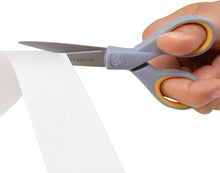 Load image into Gallery viewer, Westcott 7” and 5” Pointed Titanium-Bonded Crafting Scissors with Soft Handles, Gray/Yellow (‎13824)
