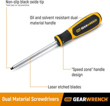 Load image into Gallery viewer, GEARWRENCH #2 x 4&quot; Phillips Dual Material Screwdriver (80007H)
