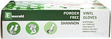Load image into Gallery viewer, Emerald Shannon Powder-Free Vinyl Gloves – 4 Mil - Case of 1000 (Large)
