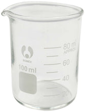 Load image into Gallery viewer, 12 Pack 100mL Graduated Glass Beakers, Low Form
