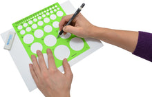 Load image into Gallery viewer, Westcott Large and Small Circles Template (T-831)

