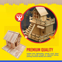 Load image into Gallery viewer, 500 Count Jumbo Popsicle Sticks, 6&quot; x 3/4&quot; Size (72250)
